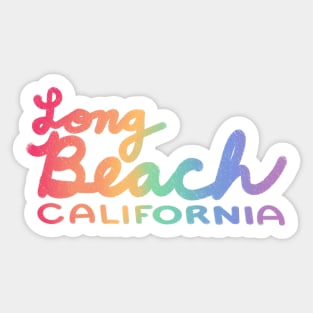 Long Beach California Sticker